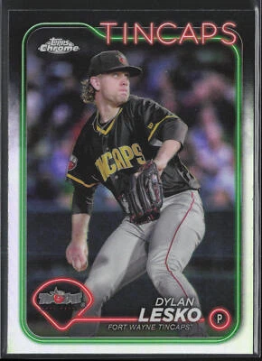 2024 Topps Pro Debut Dylan Lesko PDC-139 Chrome | San Diego Padres - Image 1 of 2