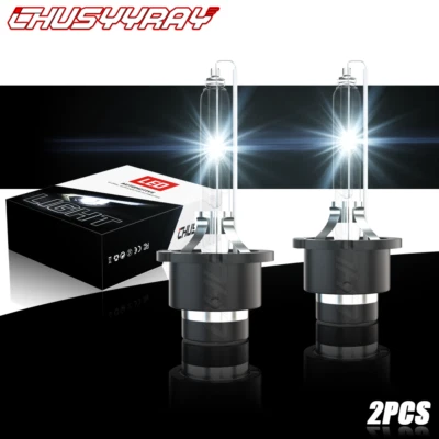 Kit de bombilla de faros LED D4S de 2 piezas para Infiniti QX50 QX60 QX70 60W 2014 2015 2016 Foto 1 de 4