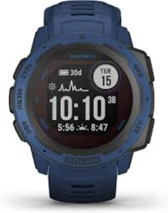 Garmin Instinct Solar 45mm Smartwatch Tidal Blue GPS Fitnesstracker - Bild 1 von 5