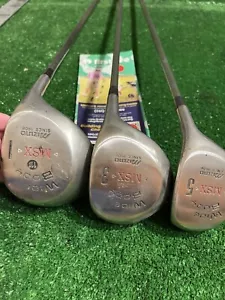 Mizuno MSX Wide Body Woods Set Driver 3, 5 Stiff Graphite Shafts - Picture 1 of 10