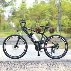26 Zoll Elektrofahrrad E Bike 250W Mountainbike Fahrrad Citybike Pedelec 21-Gang - Bild 1 von 9