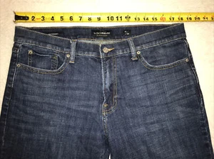 LUCKY BRAND Mens "221 Straight" Denim Jeans ~ 98% Cotton ~ 36x30 (measured) - Picture 1 of 9