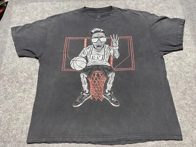 Bobby Fresh NY Faded Black 2Xl Basketball Spike Lee Shirt for the Love of Kicks - Image 1 of 4