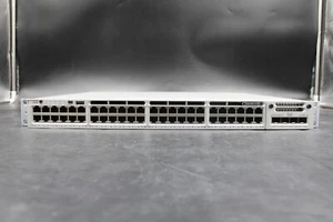 Cisco Catalyst WS-C3850-48U-L 48-Port Gigabit Network Switch With C3850-NM-2-10G - Picture 1 of 6