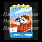 Monopoly Go 4 Stars Stickers Vroom Vroom - All Collection! Very Fast Delivery