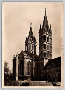 AK RPPC Naumburger Dom Blick von Nordwest Naumburg Deutschland 6 x 4 in - Bild 1 von 2