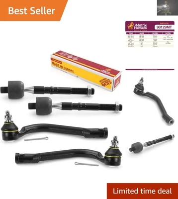 4 PC Tie Rod End Kit for Hyundai Sonata/Azera/Kia Optima/Cadenza - Exceeds OEM Foto 1 de 4