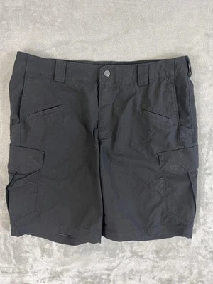 Pantalones Cortos Tácticos 5.11 Para Hombres 36 Negros Ripstop Carga Exterior Utilidad Senderismo Bolsillos Foto 1 de 4