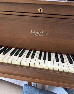 69041 Cupid model sohmer & co baby grand piano - Picture 1 of 3