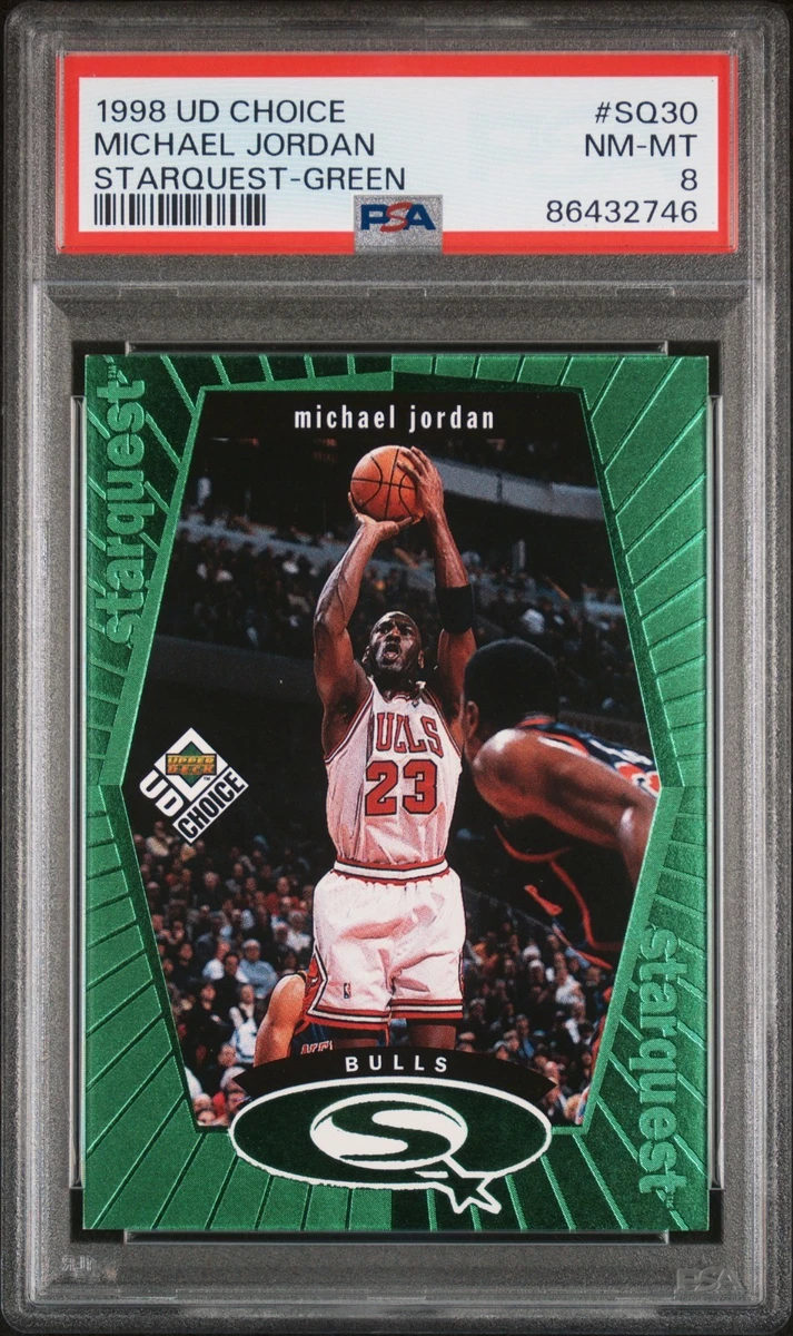 Michael Jordan Basketball Grade 8 Rookie Sports Trading Cards