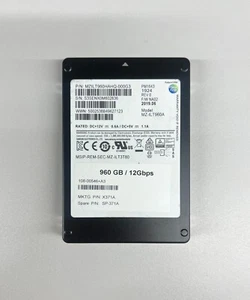 MZILT960HAHQ SAMSUNG PM1643 960GB 12G SAS 2.5" SFF SSD ESTADO SÓLIDO MZ-ILT960A - Imagen 1 de 1