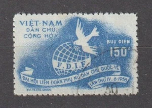 1958 Nordvietnam Briefmarken Intl. Demokratische Frauen Scott # 71 Cto NH - Bild 1 von 1