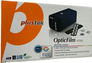 PLUSTEK OPTICFILM 8100i Ai FILM SCANNER BUNDLE with SILVERFAST SE PLUS 8 - Photo 1/14