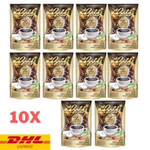 10x Luxica Gold Instant Coffee Mix 35 in 1 Herbal No Sugar Natural for Health - Picture 1 of 4
