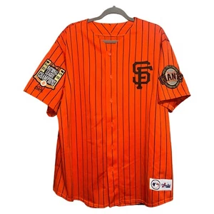 Authentic San Francisco Giants 2002 Championship Majestic size XL Rare - Picture 1 of 5