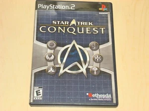 PLAYSTATION 2 (PS2) - STAR TREK CONQUEST - COMPLETE - Picture 1 of 4