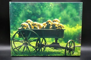 "Rompecabezas Springbok 500 - "Waggin Load of Pups"" Cachorros Perros - Nuevo y Sellado - Imagen 1 de 4