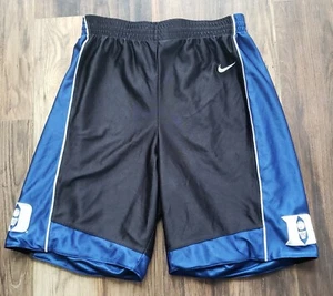 Vintage Nike Team DUKE Blue Devils Basketball Shorts Mens Medium Reversible - Picture 1 of 8