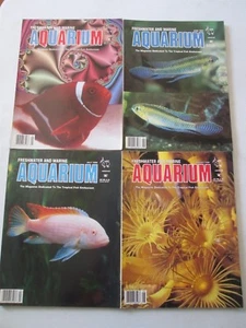 FRESHWATER & MARINE AQUARIUM MAGAZINE LOT OF 4 ISSUES May June July August 1994 - Picture 1 of 1