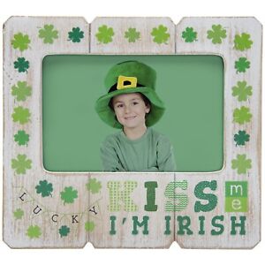 Neil Enterprises, Inc. Kiss me I'm Irish St. Patrick's Day 6x4 Picture Frame