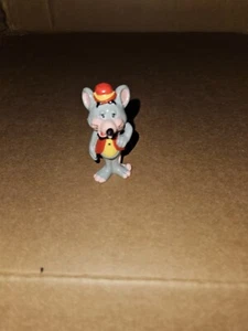 Vintage 1983 Chuck E. Cheese Pizza Time Theater PVC Figure Toy Cake Topper  - Picture 1 of 3