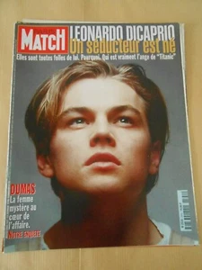 Couverture de Magazine Clipping 1998 Léonardo Dicaprio un séducteur Titanic - Foto 1 di 1
