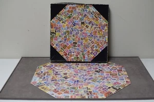 Vintage Springbok “Postage Paid” Octagon Stamps 500 Piece Puzzle Complete - Picture 1 of 7