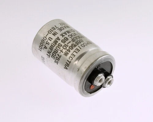 LOTE DE CINCO CONDENSADORES 86F564M MEPCO / ELECTRA 2.400UF 50V Foto 1 de 1