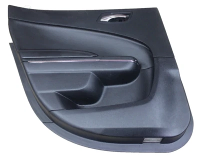 Dodge Charger SRT8 2011-2014 OEM INTERIOR PUERTA TRASERA IZQUIERDA PANEL EMBELLECEDOR CUBIERTA Foto 1 de 4