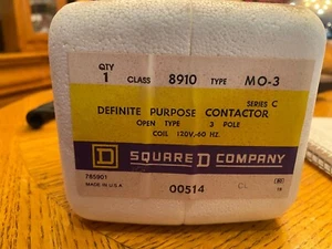 SQUARE D 8910 M0-3 SERIES Definite Purpose CONTACTOR - Picture 1 of 1