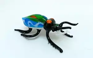 LAUSCHA Käfer aus Glas - Handarbeit - Glastier NEU & OVP - Picture 1 of 2