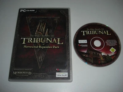 TRIBUNAL The Elder Scrolls III Morrowind Add-On Expansion Pack Pc nmp nis TES 3  - Image 1 of 2