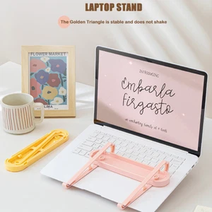 9inch Laptop Bracket Stands Folding Laptop Kickstand Computer Phone - Afbeelding 1 van 16