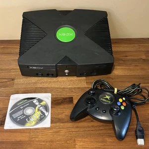 Console Microsoft XBOX Classic + Cavi + Controller Raro originale + Gioco Ottima - Foto 1 di 12