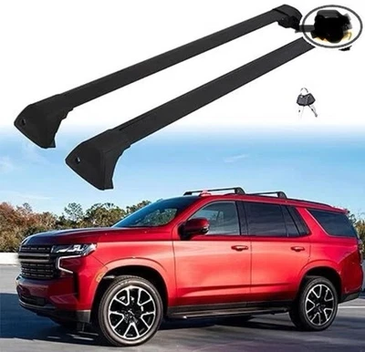 Barras transversales para Chevrolet Tahoe Suburban GMC Yukon/XL Cadillac Escalade 2021-2024 Foto 1 de 3