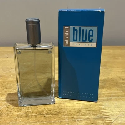 AVON Individual Blue Eau de Toilette Spray Natural 100 ml - 3,4 fl. oz Foto 1 de 4
