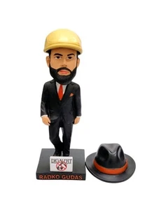 ANAHEIM DUCKS RADKO GUDAS NHL HOCKEY 01/21/25 COLLECTIBLE BOBBLEHEAD - Picture 1 of 6