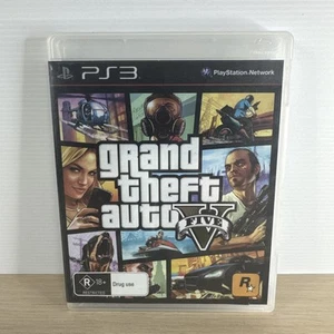 Grand Theft Auto V [5] PS3 PlayStation 3 Game Complete With Manual GTA 5 - Picture 1 of 8