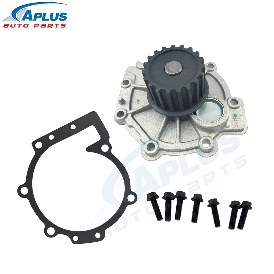 Engine Water Pump w/Gasket For 2003 2004 05 Volvo XC90 S80 L6-2.9L Turbocharged Foto 1 de 4