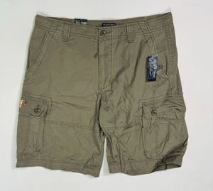 Pantalones Cortos Polo Jeans Company Ralph Lauren Carga Nuevos con Etiquetas 38 (39x11.5) Verde Ripstop De Colección - Imagen 1 de 13
