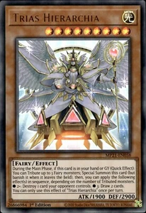 Trias Hierarchia - Ultra Rare 1st Edition MP21-EN058 - NM - YuGiOh - Picture 1 of 2
