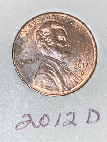 2012 D Lincoln Shield Cent • #11-0712 Cover