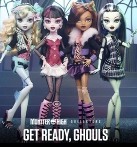 New FULL SET(4) 2024 Monster High Boo-riginal Creeproduction Dolls! In Hand - Picture 1 of 9