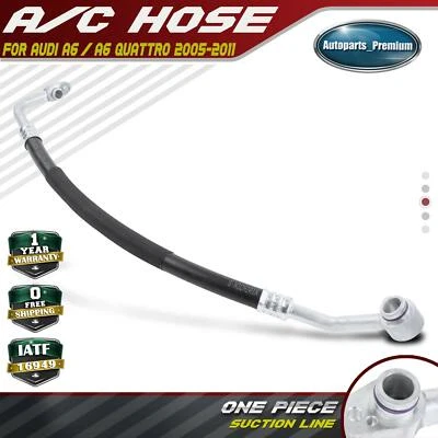 Línea de succión de refrigerante de aire acondicionado para Audi A6/A6 Quattro 2005-2011 de compresor Foto 1 de 4
