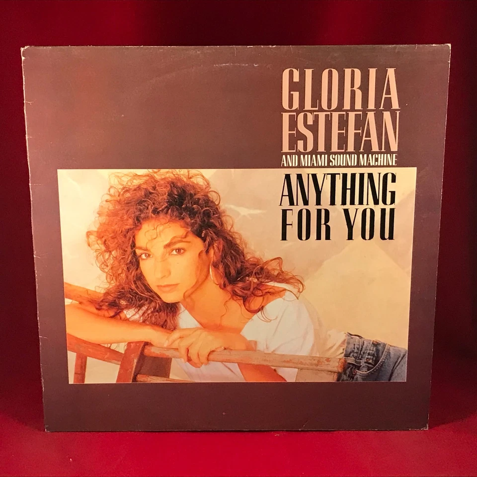 GLORIA ESTEFAN Anything For You 1988 UK vinyl LP Rhythm Is Gonna Get You C - Image 1 of 1