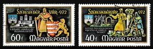 40-60ft, HUNGARY '1000th Anniversary of Szekesfeherva' Stamps, issued 1972 -Used - Picture 1 of 2