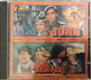 Jung / Apne Dam Par - RARE TIME AUDIO 2 IN 1 Bollywood Music CD - Picture 1 of 2