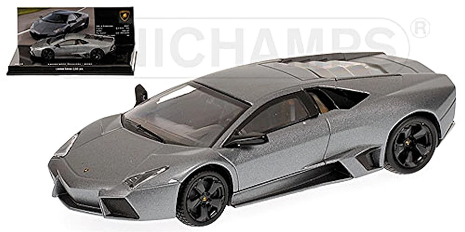 Lamborghini Reventon 2007 Gris Mate Edit. Colección Museo 13 - 1:43 Minichamps - Imagen 1 de 1