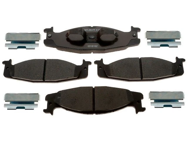 Front Brake Pad Set For 1994-2002 Ford E150 Econoline 2000 1995 1996 ZT987MS - Imagem 1 de 1