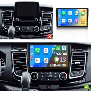 64GB Android 13 Apple Carplay Car Stereo Radio For Ford Transit Custom 2018-2023 - Picture 1 of 23